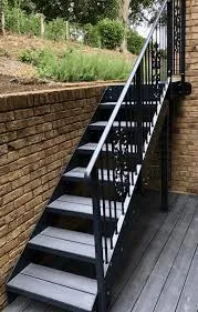 Stairs steel shed construction